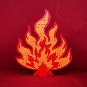 Survivor Inspired Fire 2.0 Puzzle Replica (Inspired by Survivor 47)