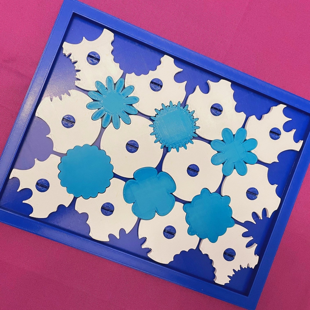 Survivor Inspired Flower Spin Puzzle as Seen on Survivor Cagayan on