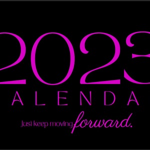 2023 Druckbarer Lila und Schwarzer Kalender, leer gefüttert Monatskalender, 8,5x11, horizontal, Vorlage, Sofort Download