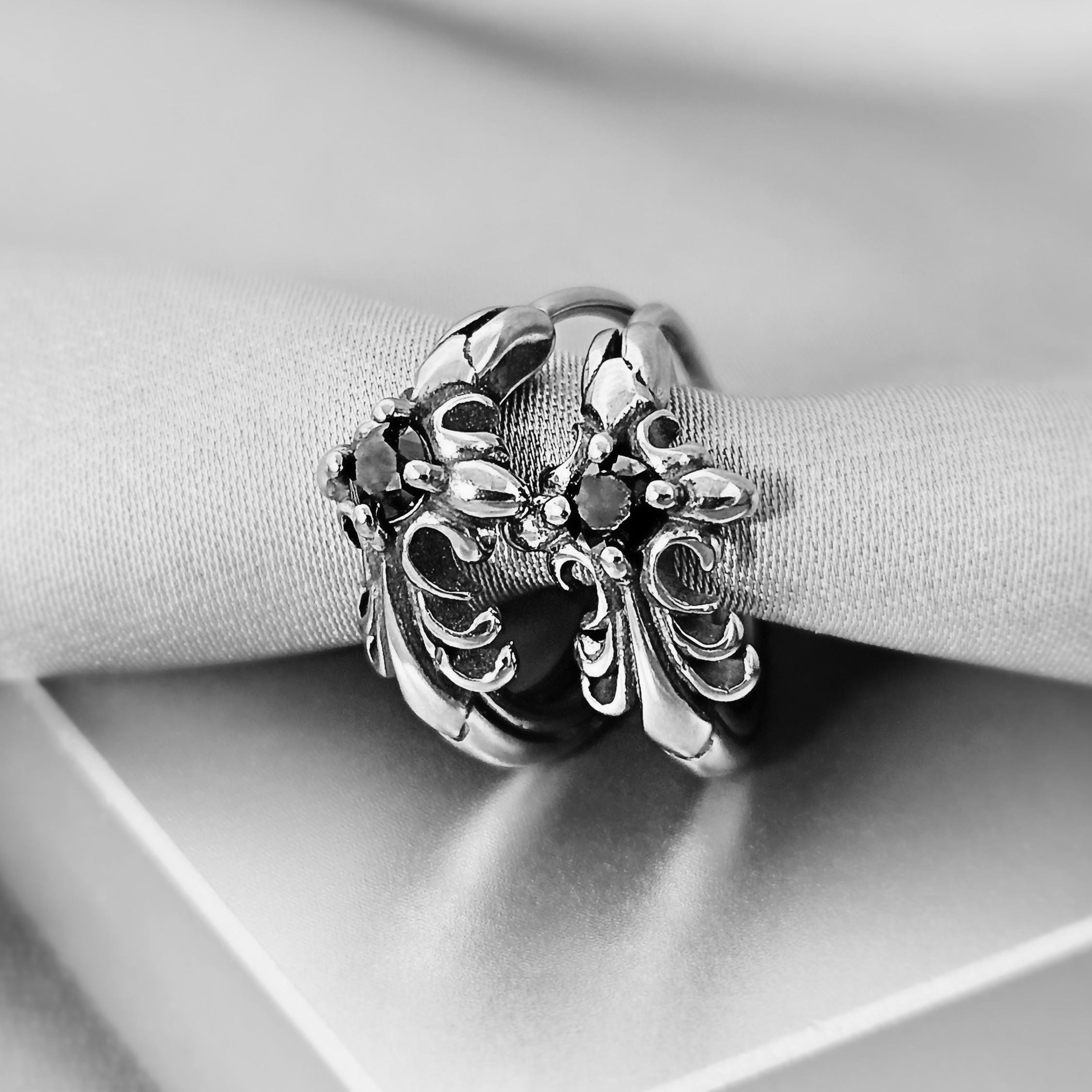 a&g silver 925 lily ring クロムハーツ 17号 【公式通販】 a&g silver 925 lily ring クロムハーツ 17号 【公式通販】