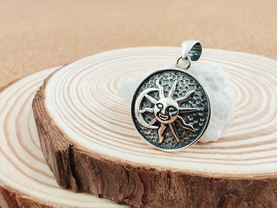 Etsy silver sale pendant necklace