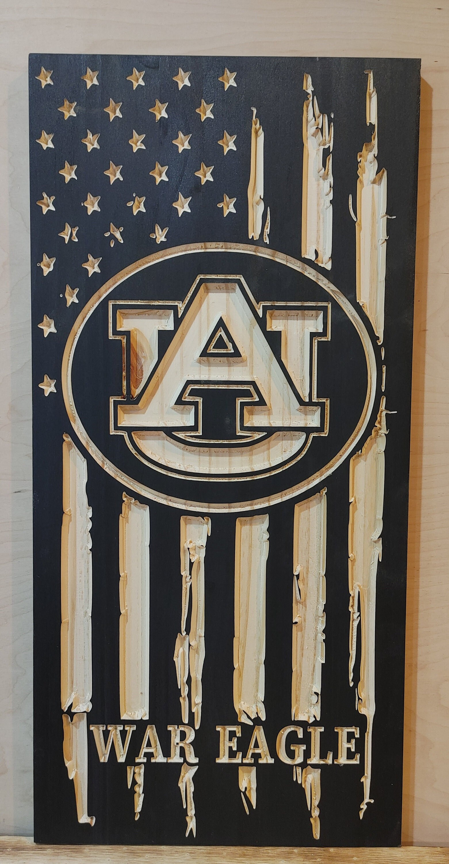 Auburn Tigers War Eagle 3x5 Foot Flag – Officially Licensed, Vibrant Colors, Made In USA With Brass Grommets - View #6
