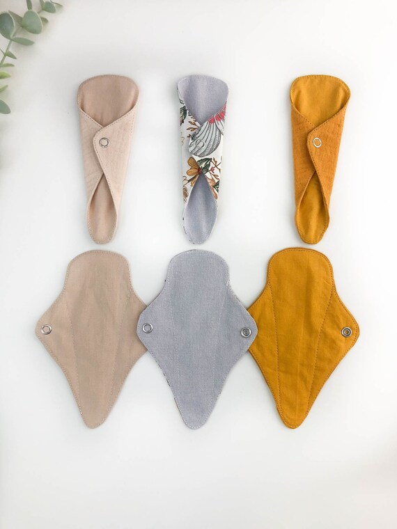 Reusable Sanitary Pads Panty Liners for Thongs Ultra Thin Etsy