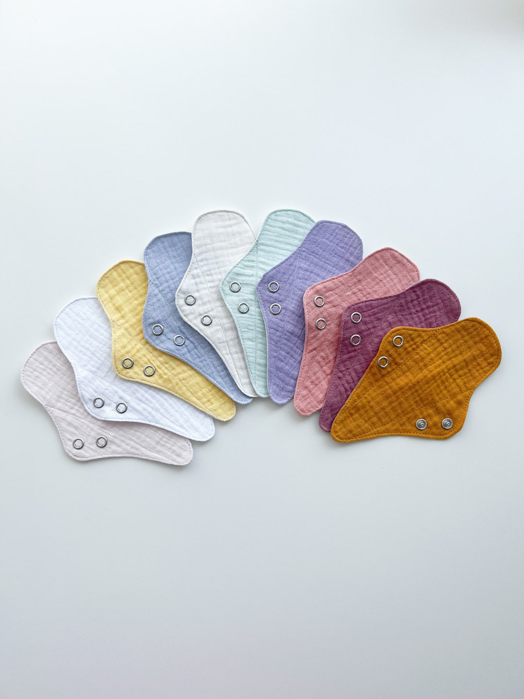 Reusable Sanitary Pads, Panty Liners for Thongs, Ultra Thin Pantyliners