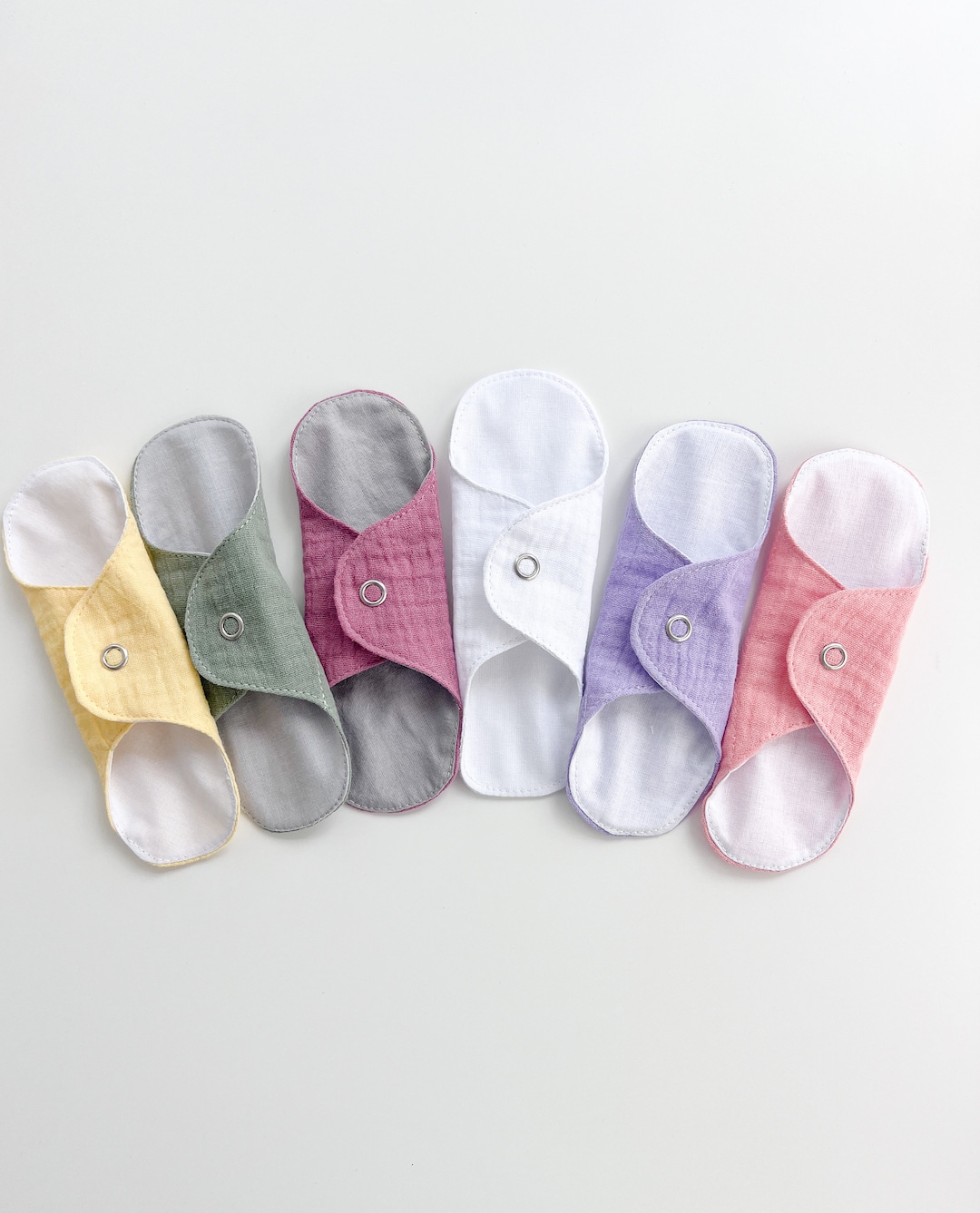 Everyday Organic Panty Liners 6, Reusable Sanitary Napkins, Breathable