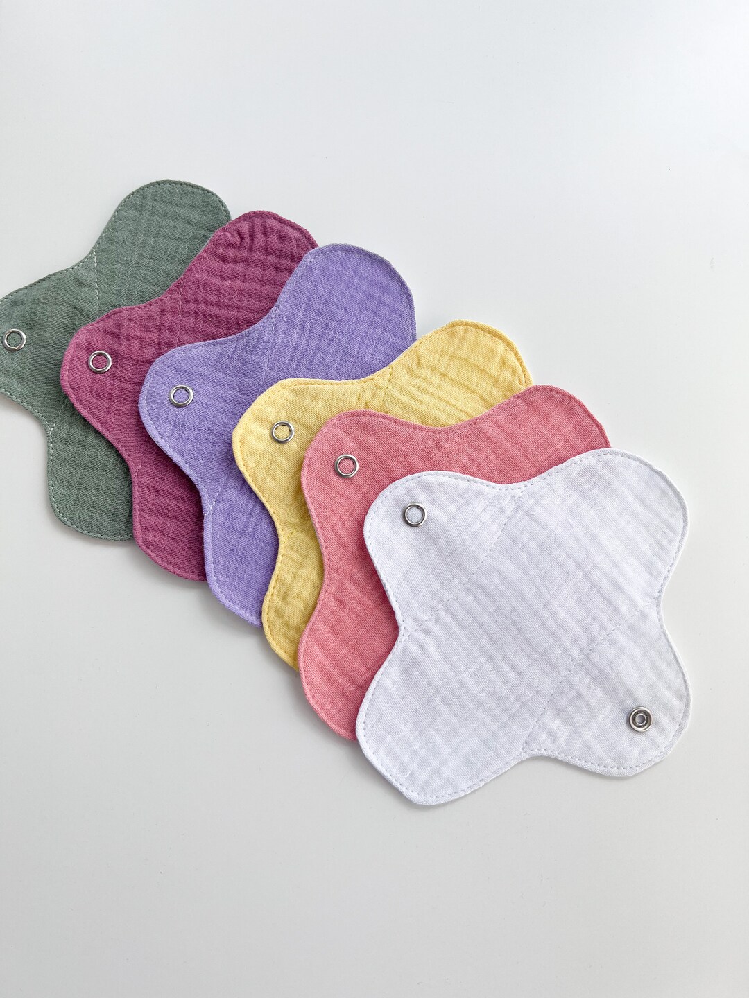 Everyday Organic Panty Liners 6, Reusable Sanitary Napkins, Breathable