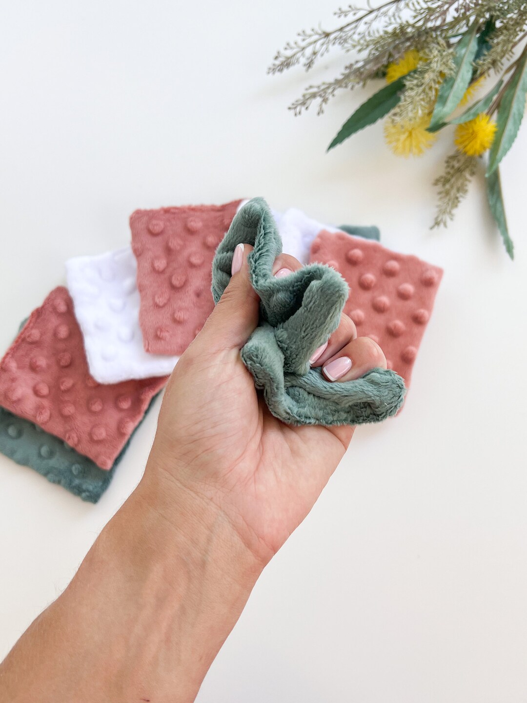 Face Wash Cloth Gentle Fleece Face Squares Makeup Remove Etsy