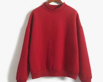 blank slouchy sweatshirt