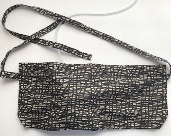 Black with Tan garment to hold Surgical-drains  SALE!