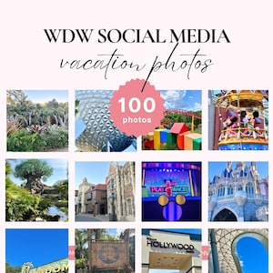 WDW Travel Agent Social Media Photos, WDW Instagram Templates, Social Media Photos, Social Media Templates