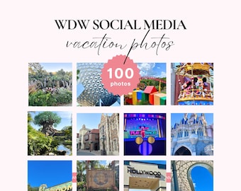 WDW Travel Agent Social Media Photos, WDW Instagram Templates, Social Media Photos, Social Media Templates