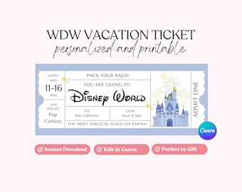 ディズニーランドとディズニーワールドのチケット、ディズニーワールド