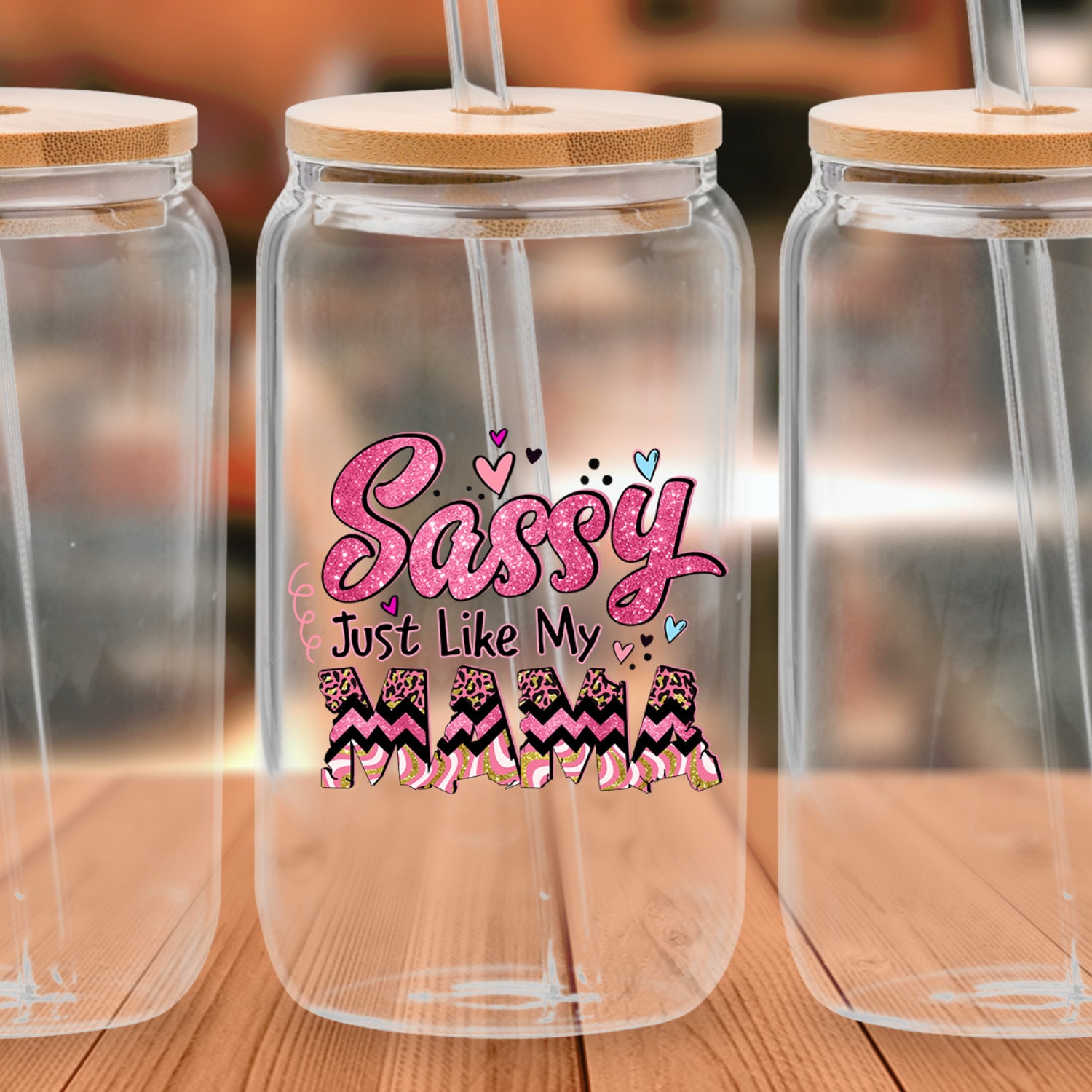 UV DTF Cup Decals & Wraps – Sassy Tee Transfers
