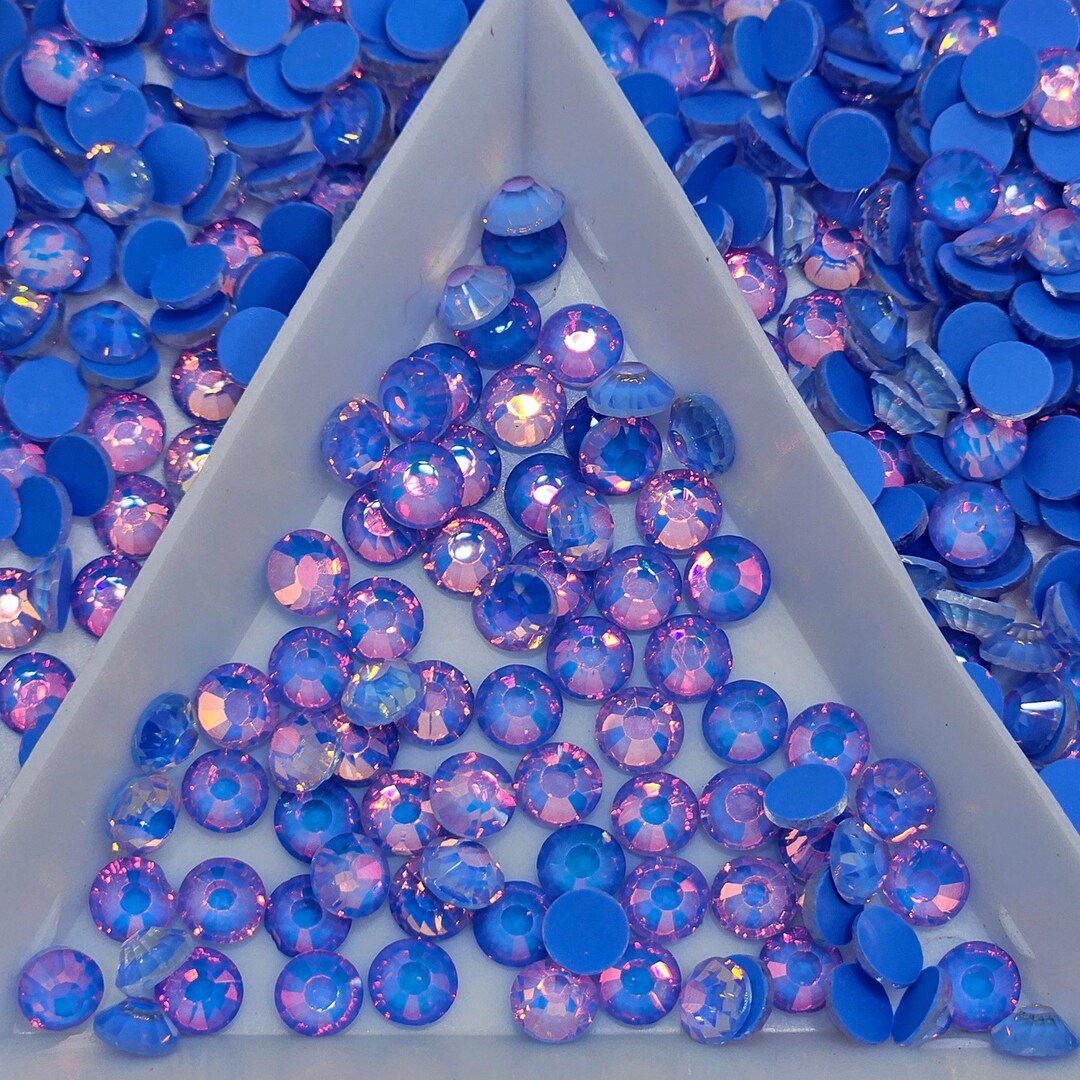 SUMMER BLUE 12ss 3mm IHC Austrian 2088 Flatback Crystal - Foto 12