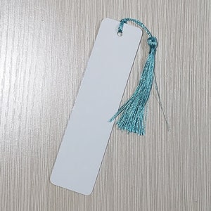 2x8 Aluminum Sublimation Rectangle Bookmark