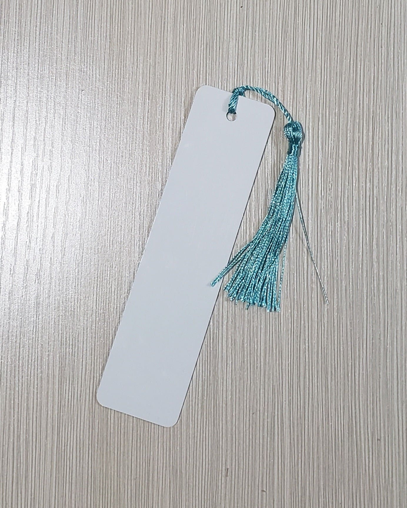 Two Sided White Aluminum Bookmarks Sublimation Blanks, Set of 5 Double  Sided Blank Bookmark, Thick Blanks With Tassel 