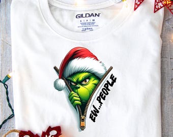 DTF Shirt Transfer - Ready to Press - Ew People -  DTF100415