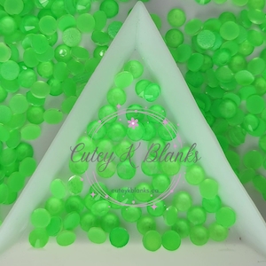 New Emerald Neon Glass Flatback Rhinestones | Craft rhinestones | Bling 3MM-SS12 | 4MM-SS16 |5MM-SS20 | DIY, Nail Art, Tumbler