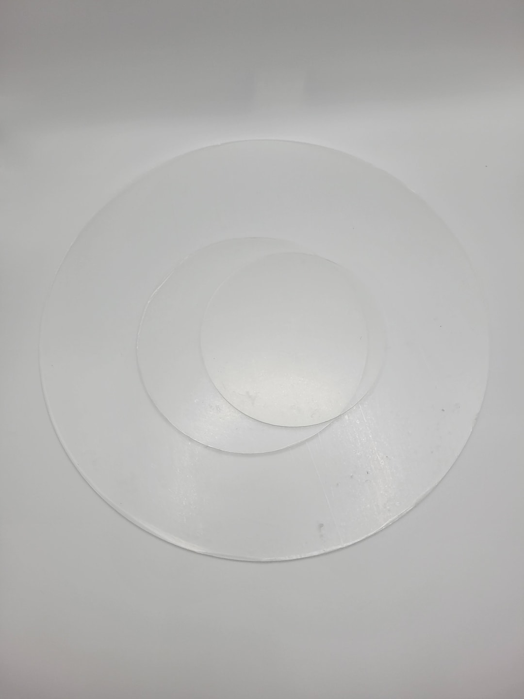 Clear Acrylic Rounds in 4 Sizes See Listing for Tiered - Etsy