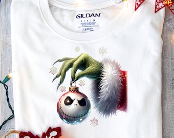 DTF Shirt Transfer - Ready to Press - Grinch Hand -  DTF100410