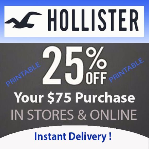 Hollister promo code deutschland hotsell