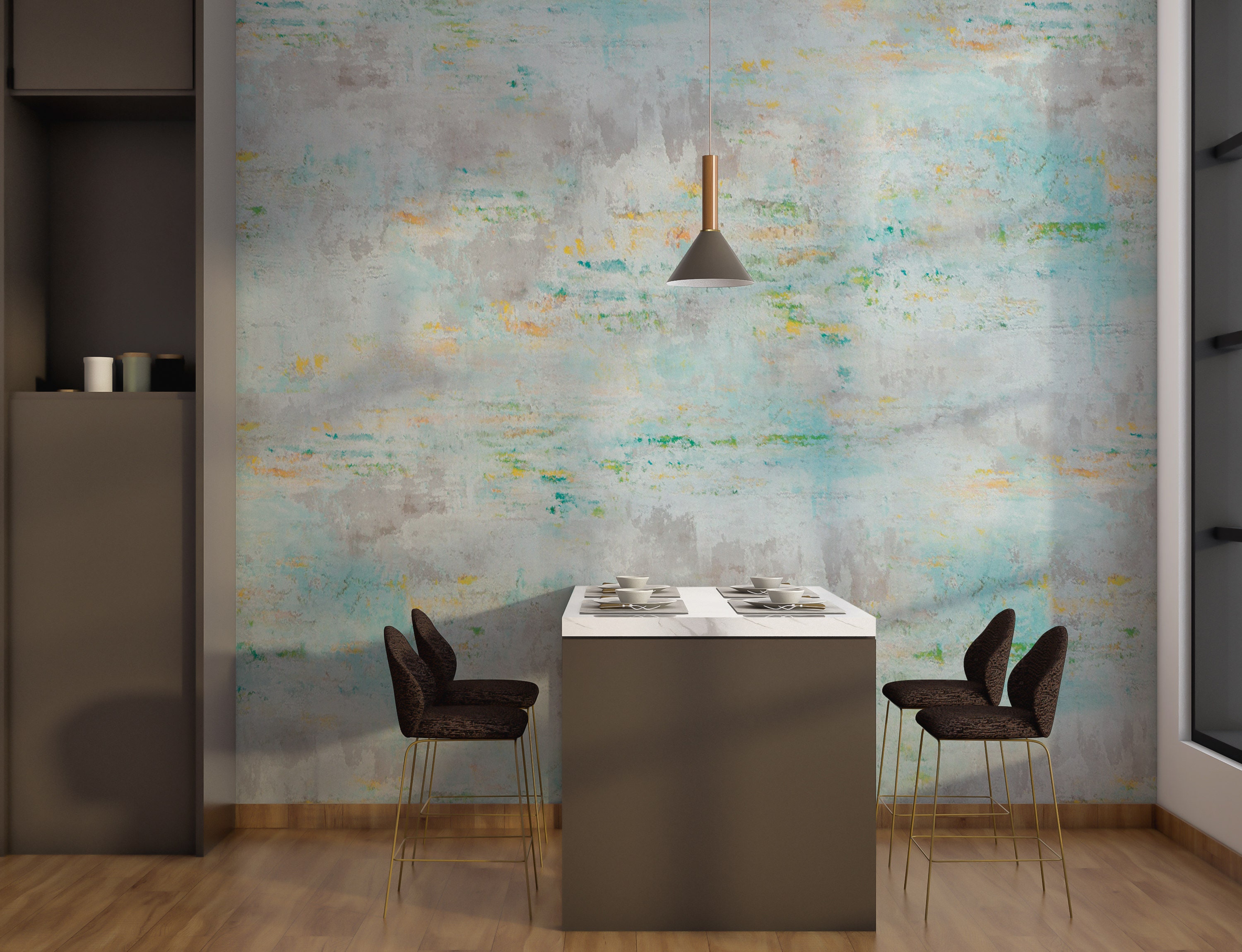 Custom Size Concrete Wallpaper Peel and Stick Concrete Wall Etsy