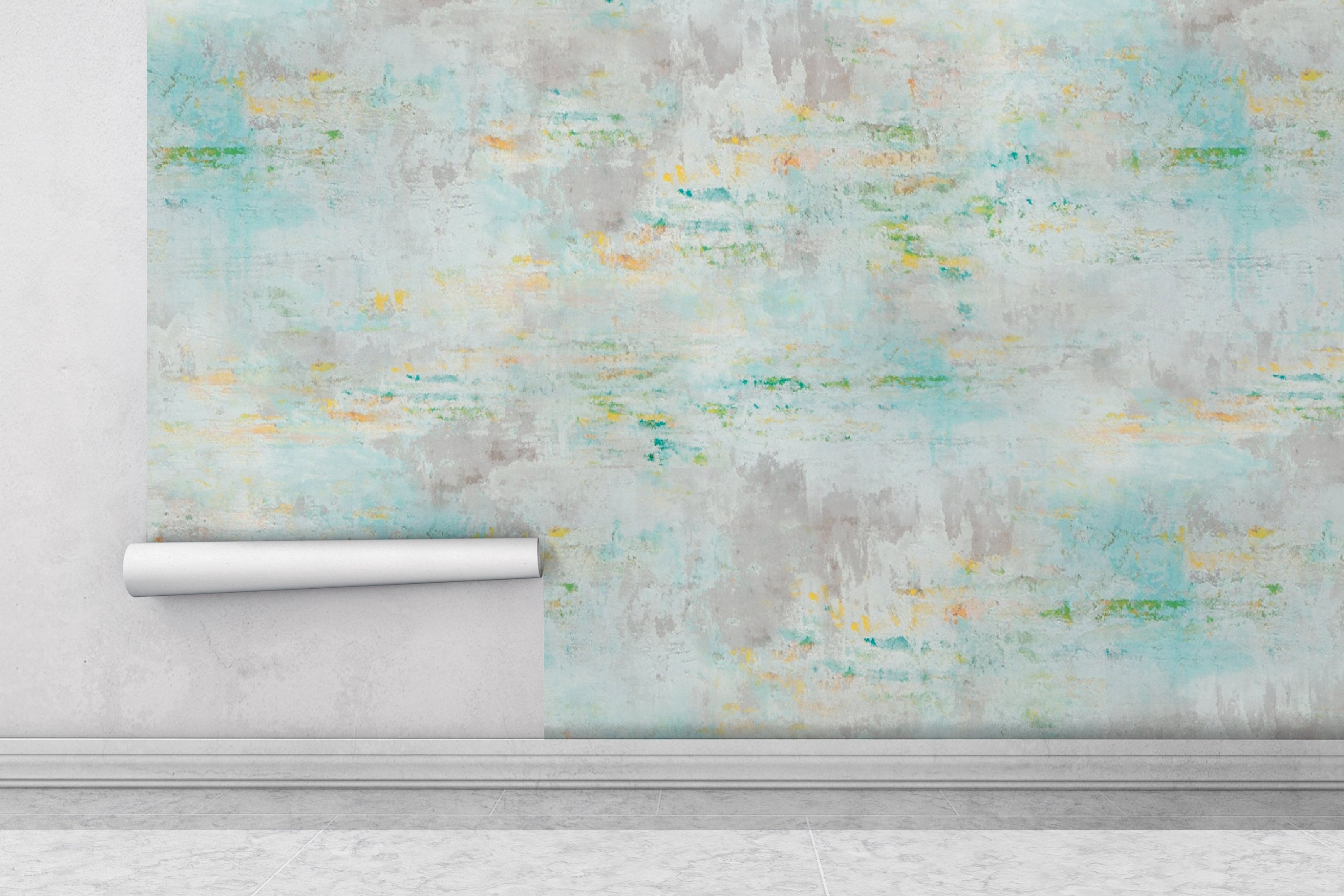 Custom Size Concrete Wallpaper Peel and Stick Concrete Wall Etsy