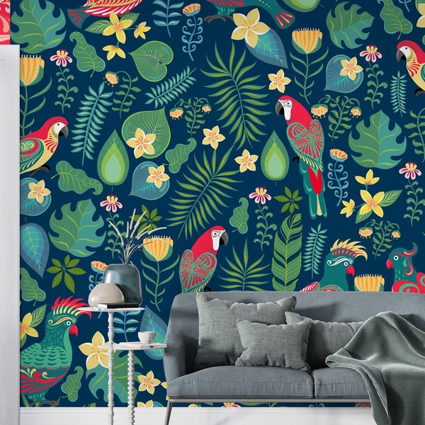 Tropical Wallpaper Etsy