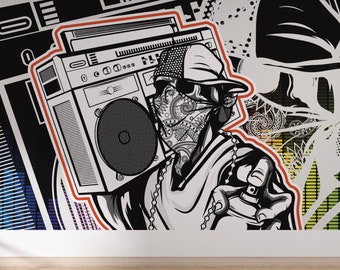 Rapper Wallpaper - Etsy Rapper Wallpaper - Etsy