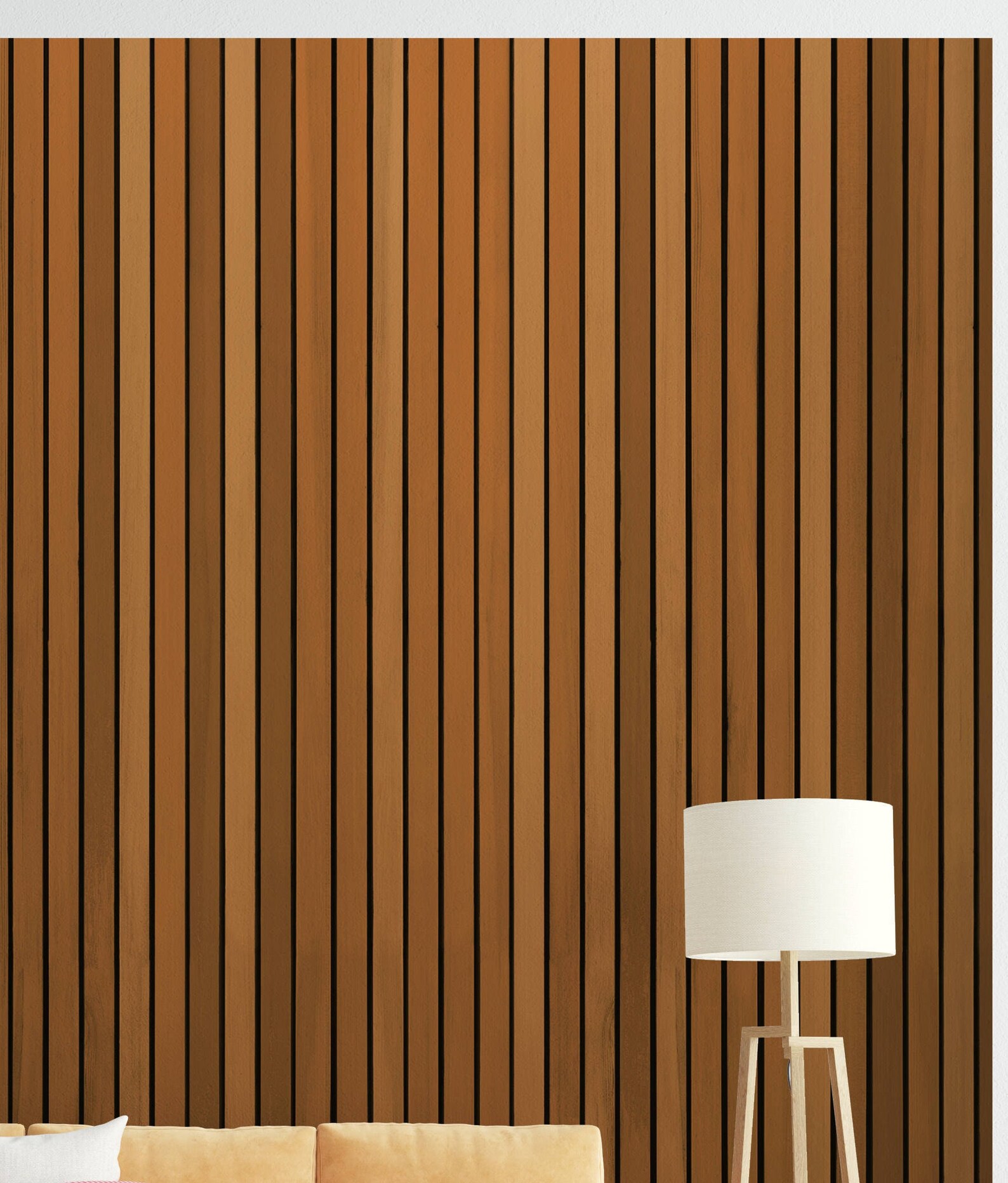 Wood Panel Wallpaper Removable Wallpaper Peel and Stick Etsy