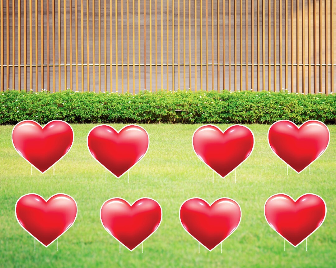 Love Yard Sign, Valentines Day Yard Sign, Valentines Day Yard