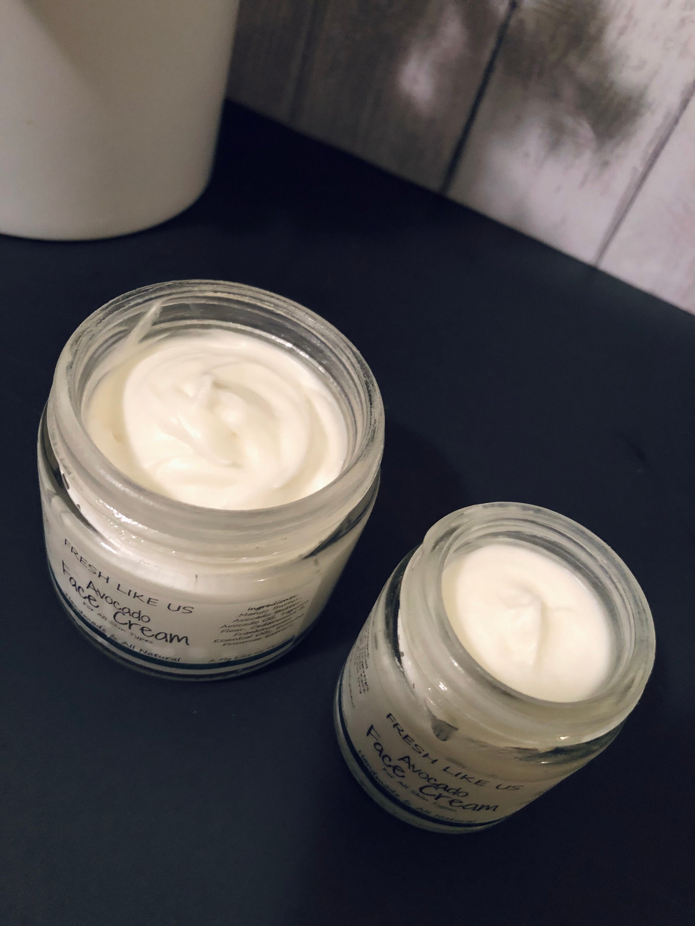 Avocado Face Cream For UV Protection Bright Nourished Skin Etsy