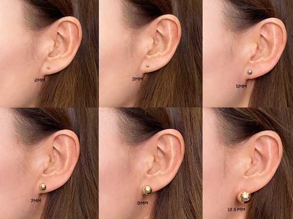 【VINTAGE HOLLYWOOD】Petit Ball Earrings〜ピアス★2022秋 Glass Coin of Athens Motif Double Drop Earrings (Amber