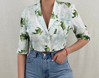 Vintage Hawaiian Blouse