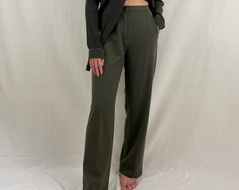 Vintage High- Waisted Trousers