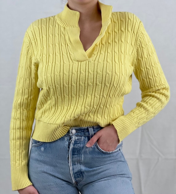 Vintage Collared Sweater - image 1