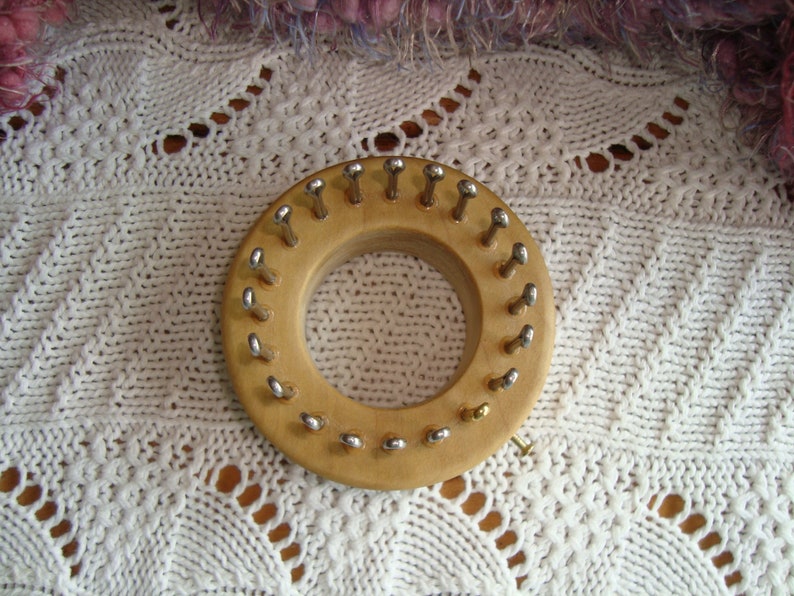 Baby Booties Knitting Loom Small Gauge 20 Peg Newborn or ...