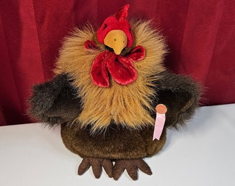 Puppet Rooster Plush 2000 millennium