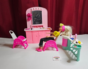 Barbie Kapsalon Lot Vintage