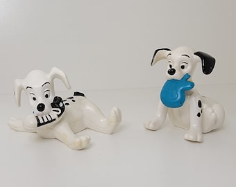 101 Dalmatiërs Speelgoed Lot van 2 Disney Figuren ZELDZAME Vintage McDonald's Speelgoed jaren 1990