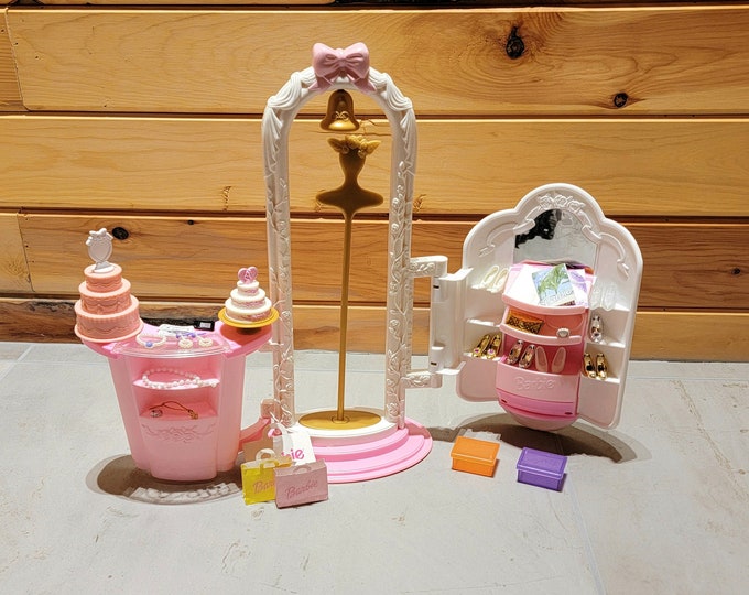 Barbie Bridal Boutique Playset Mattel 1998 - Etsy