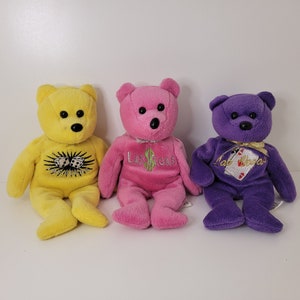 Osito De Peluche Casino Bears Las Vegas Amarillo Rosa Púrpura
