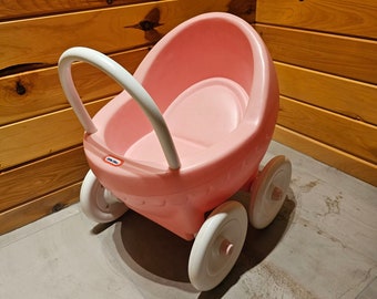 Little Tikes Vintage Stroller Life Size Pink Child Doll