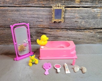 Barbie Shelly Bath time Fun Bath Mattel 1995 Accessories