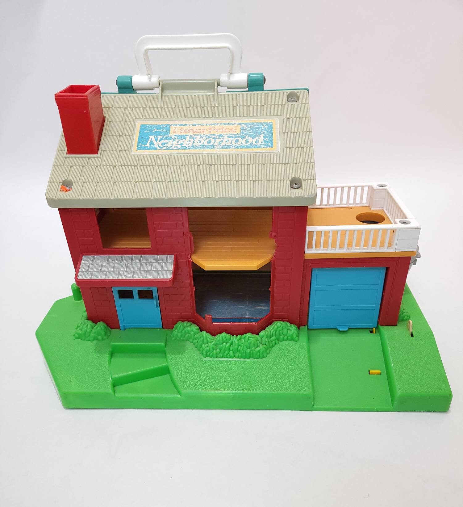 Fisher Price House 2551 Neighborhood Little People Vintage Etsy
