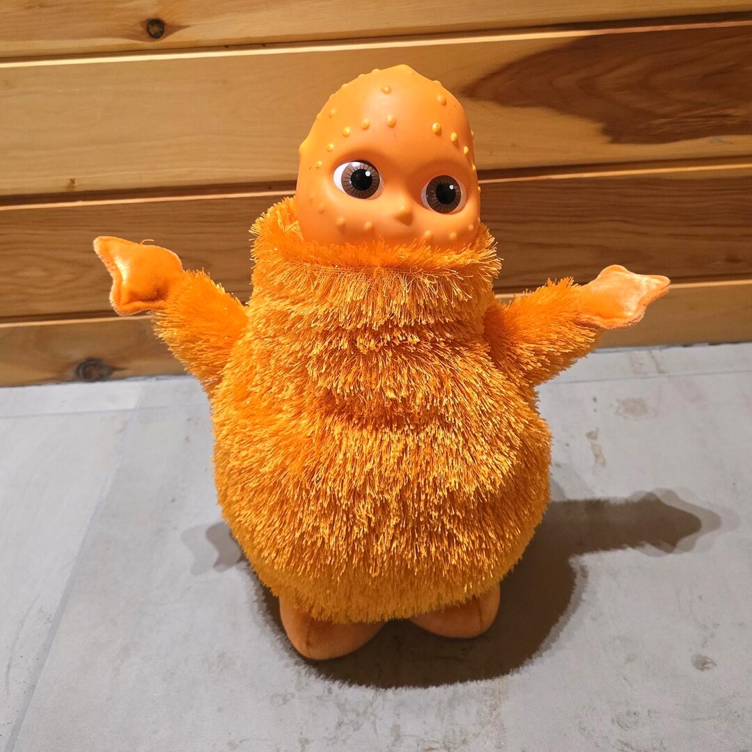 Boohbah Zumbah Vintage Musical Plush Hasbro 2004 Orange Animated Rare 