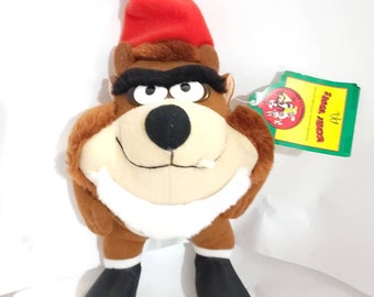 1992 Tasmanie Devil Looney Tunes Plush Christmas Mcdonald's