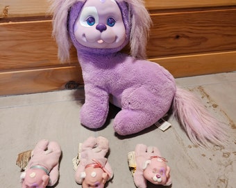 Puppy Surprise Vintage Dog Violet Fluffy Ears 1993 Hasbro Puppy Surprise Vintage Dog Violet Fluffy Ears 1993 Hasbro