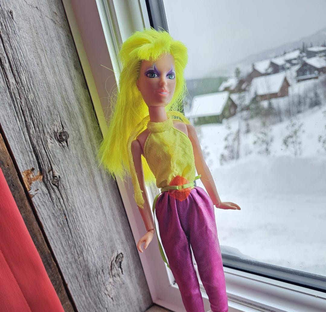 Poupée Jem Pizzazz Des Misfits - Hasbro Vintage - Sans Stormer
