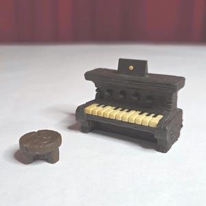 En bois Grand Piano jouet pour enfants Vintage Musical